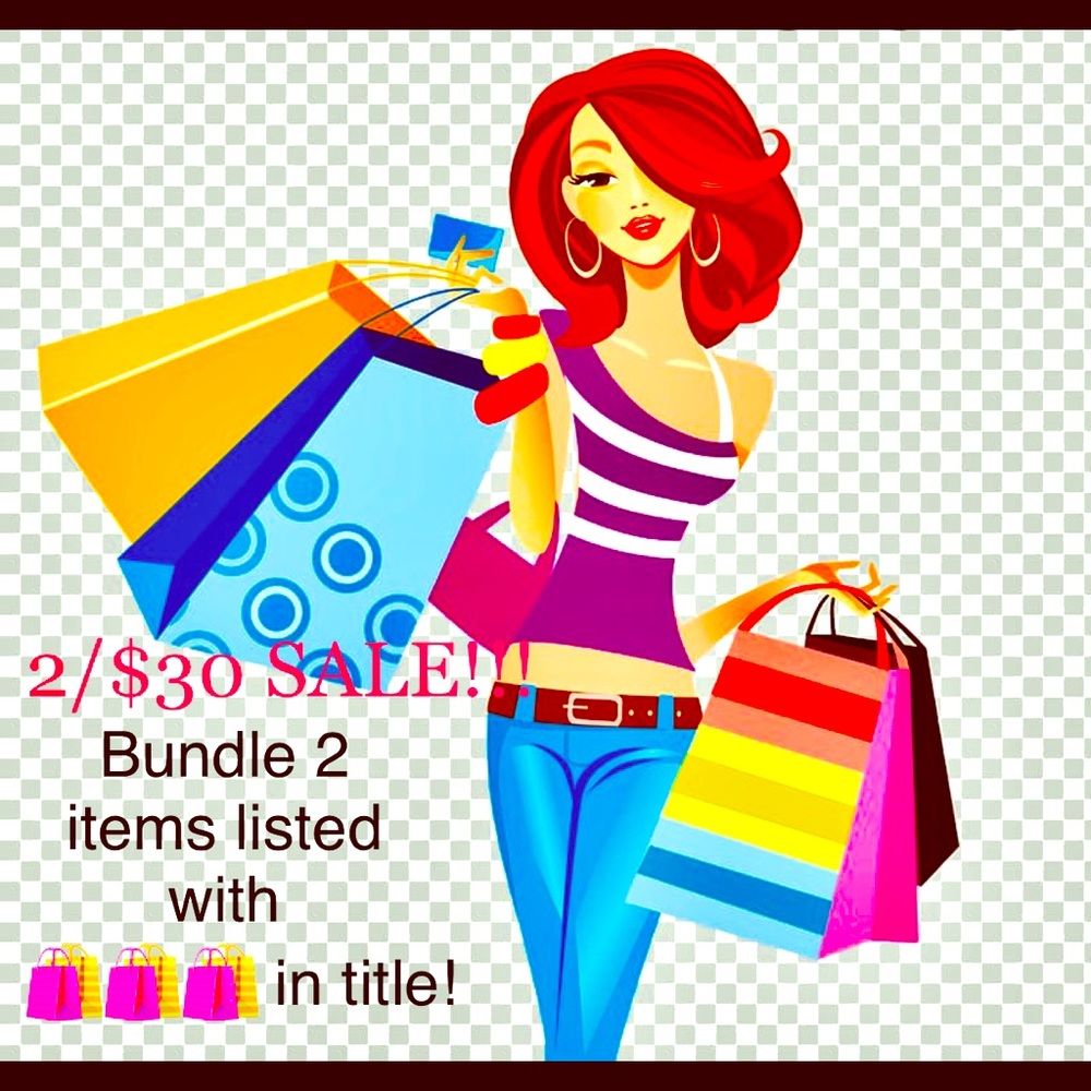 🛍🛍🛍 2/$30 SALE!!! 🛍🛍🛍